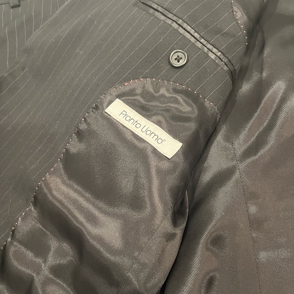 Pronto Uomo Mens Suit Jacket and Pants - Jacket 40L Pants 36 W - Picture 2 of 9